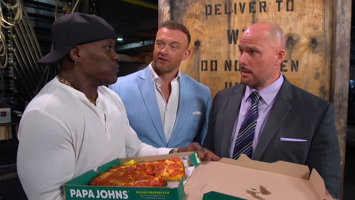 .Ron Killings LOVES pizza! 🍕 Presented by Papa Johns