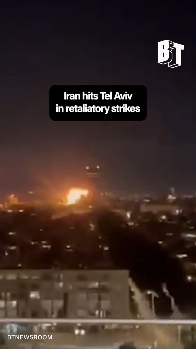 Iran launched hundreds of missiles into Tel Aviv late Saturday night, causing damage in major central areas. These retaliatory strikes followed the U.S.-Israel attacks on Tehran, Isfahan, Shiraz and other major cities across Iran earlier that morning.