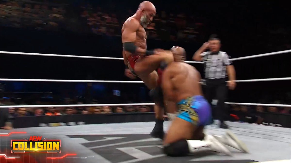 Tommaso Ciampa beats Jay Lethal with back to back running knees!