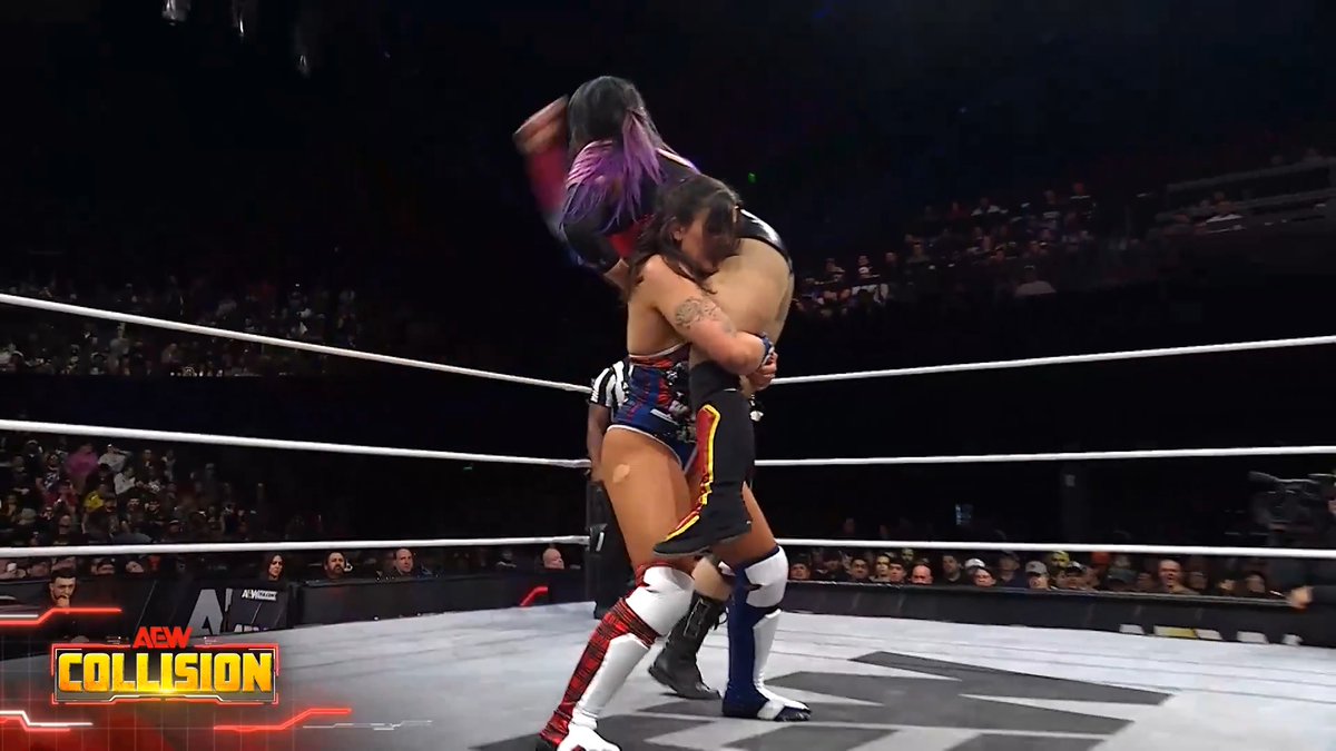 Two Birds. ONE STONE! The Brawling Birds are still undefeated! Watch #AEWCollision on TNT &amp; HBO Max