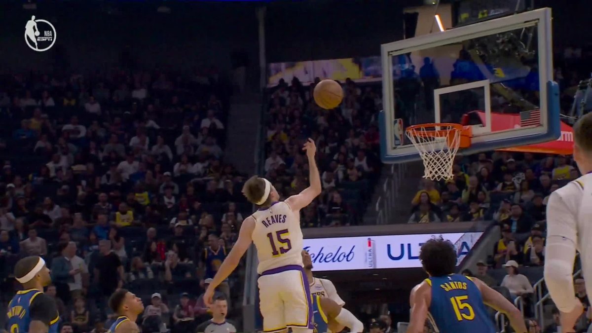 Austin Reaves starts the game shooting 4-4 and the Lakers are rolling 🔥 📺 ABC, ESPN App