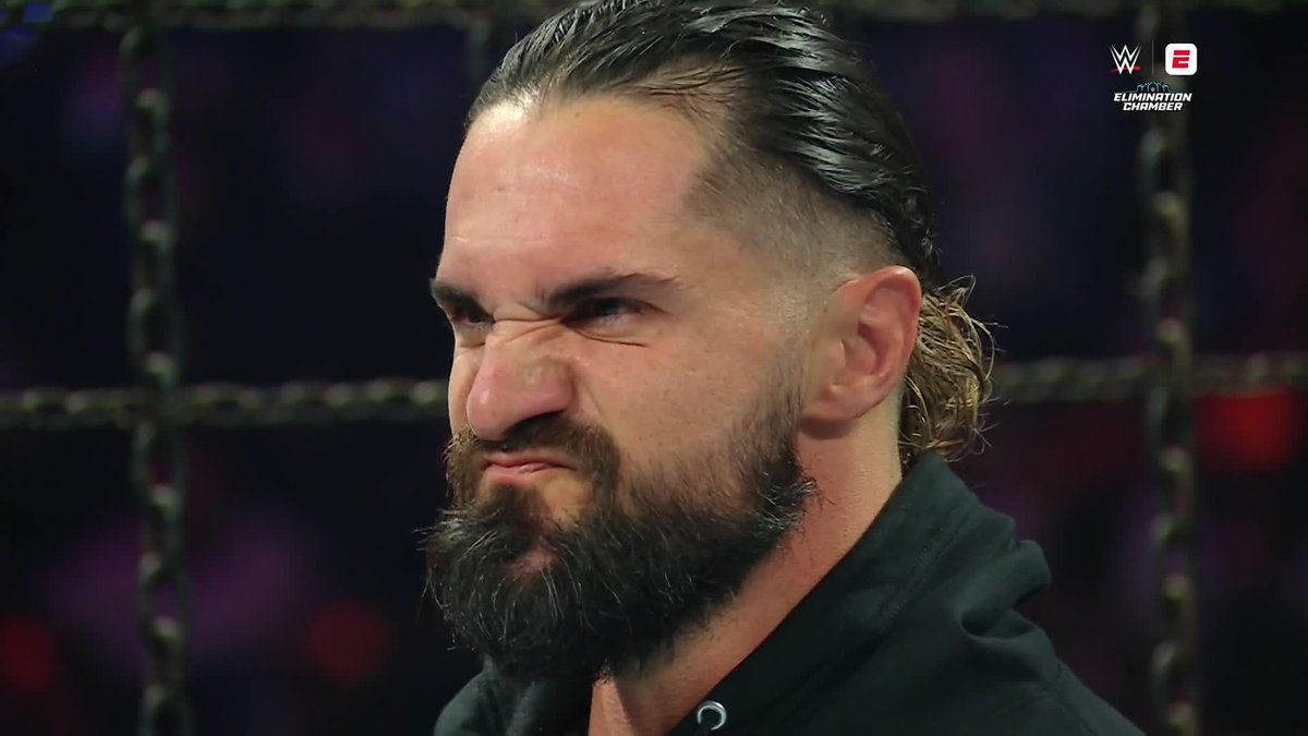 SETH ROLLINS HAS RETURNED AT ELIMINATION CHAMBER 😱
