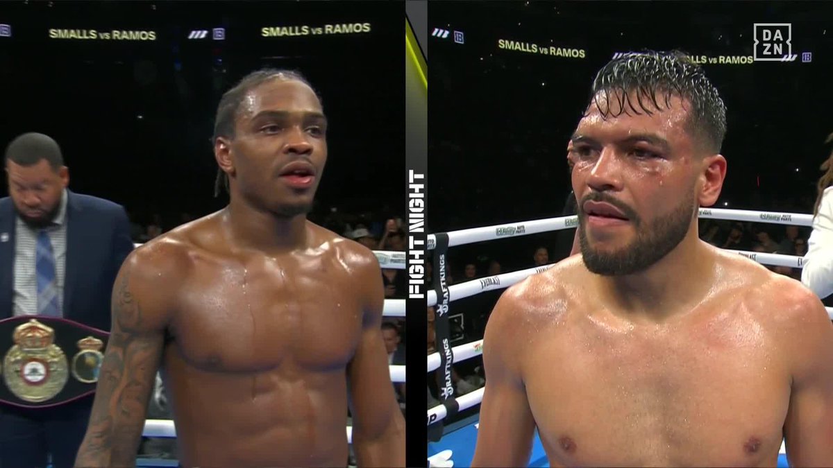 AND NEW 🏆ABEL RAMOS WINS BY SPLIT DECISION #NavaretteNunez | Live NOW on DAZN ▪️