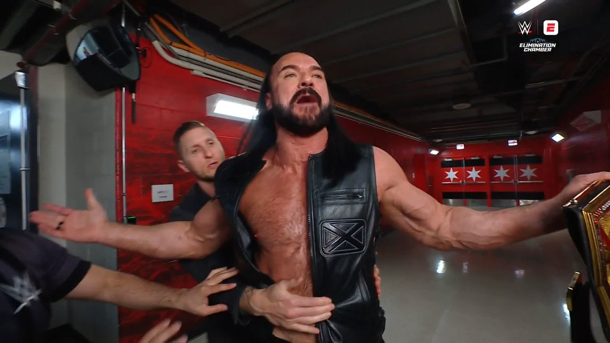 .Nick Aldis is NOT HAPPY with Drew!
