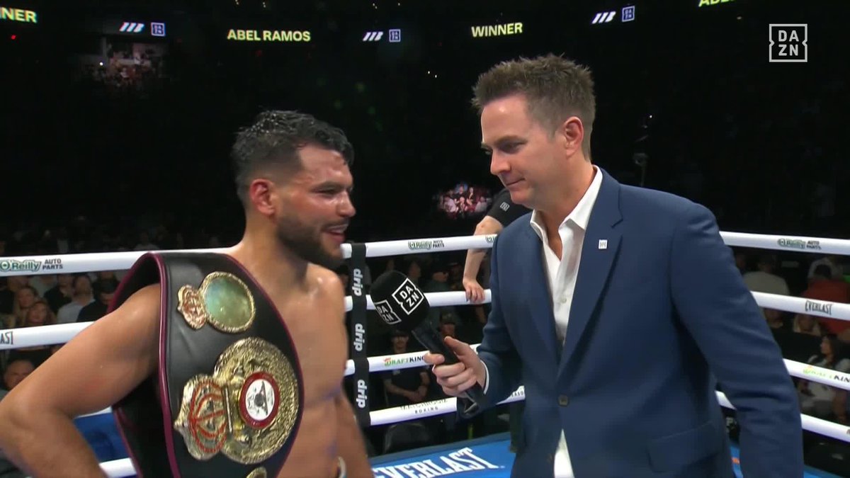 Abel Ramos wants ALL THE SMOKE 😤 #NavaretteNunez | Live NOW on DAZN ▪️