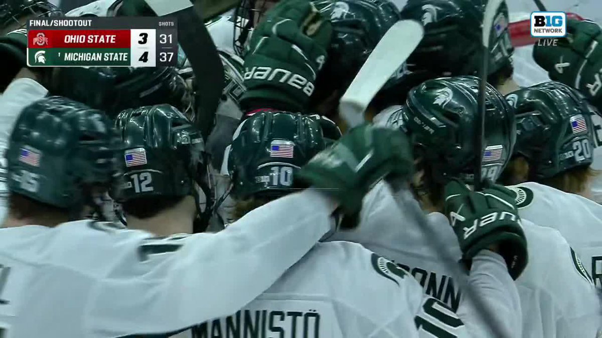 SPARTANS WIN THE 13-ROUND SHOOTOUT ‼️ Michigan State Hockey