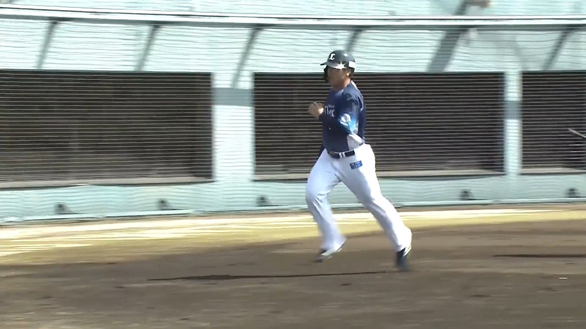 埼玉西武が初回4者連続タイムリーで4点先制✨ #仲三優太 選手タイムリー2ベースヒット‼️ #渡部聖弥 選手タイムリー2ベースヒット‼️ #カナリオ 選手タイムリー2ベースヒット‼️ #外崎修汰 選手 タイムリーヒット‼️ #seibulions 👇ライブ配信はこちら