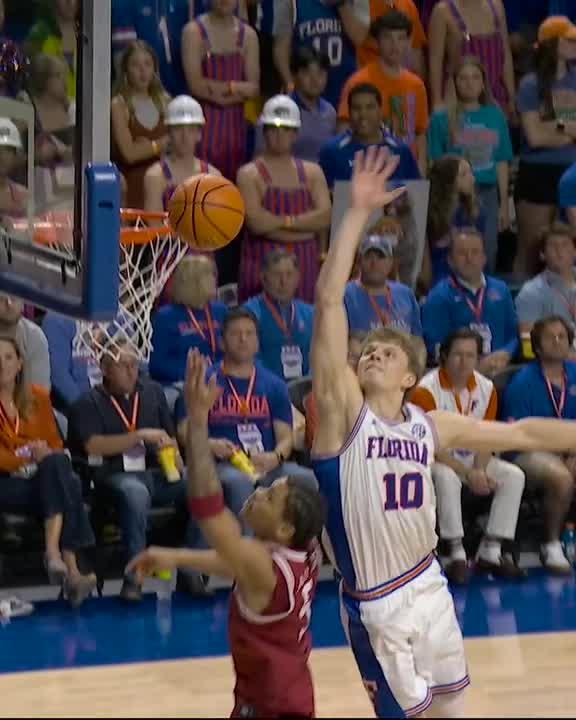 HAUGH 'BOUT THIS SHOW 🤩 Florida Gators Men’s Basketball x 📺 ESPN