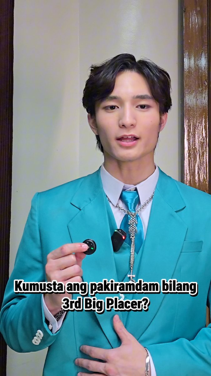 Once a dreamer, now a Big placer! ✨ Welcome back sa outside world, our Kapamilya 3rd Big Placer, #JoaquinArce! 🥉🩵 #GMAPBBCollab #PBBCollab20TheBigNight