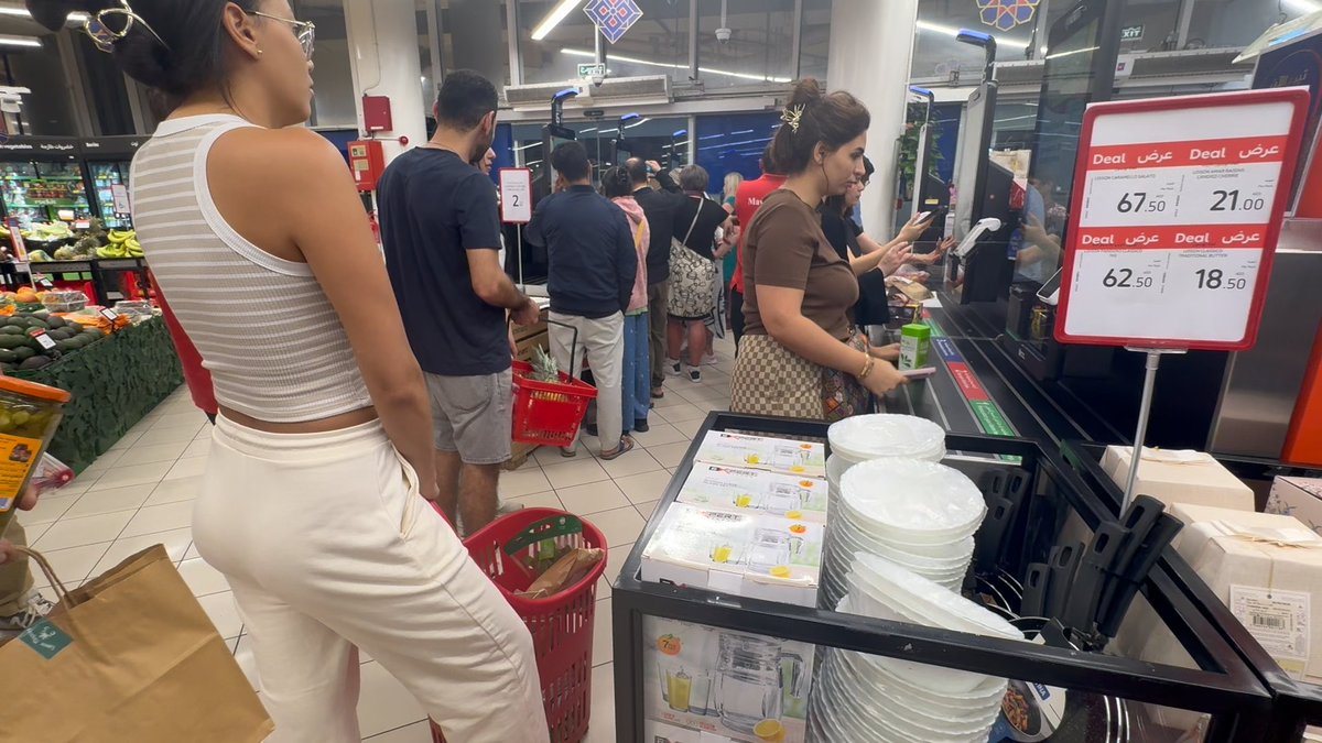 Exclusive: Food supply remains sufficient in #Dubai after Iran's missile attack