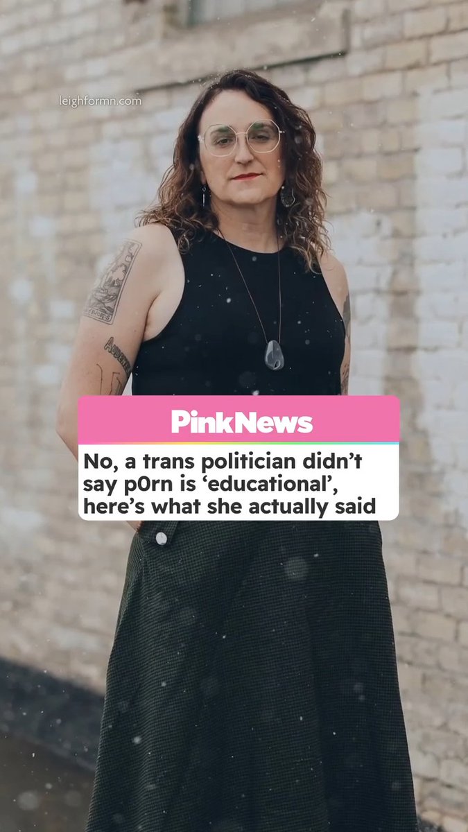 No, a trans politician didn't say porn is 'educational', here's what she actually said ➡️