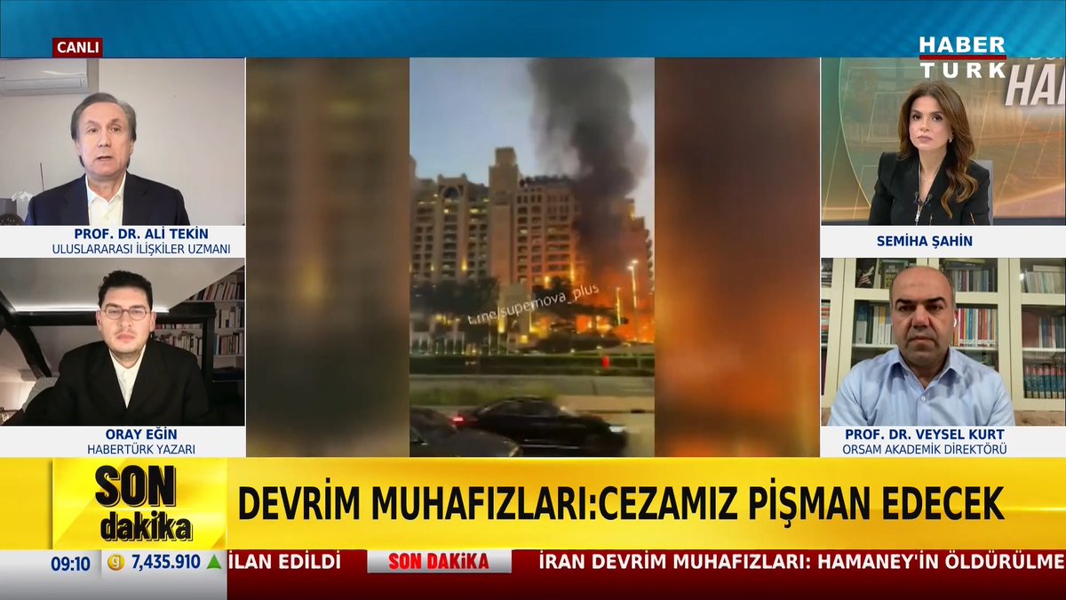 Trump'tan İran'a yeni tehdit "Bugün bizi çok sert vuracaklarmış, yapmamaları daha iyi olur." Prof. Dr. Ali Tekin #BurasıHaftasonu'nda anlattı.