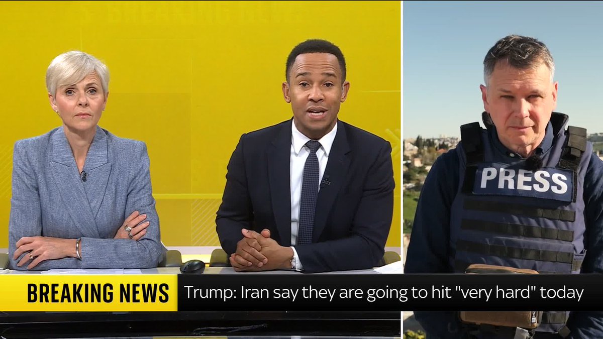 "At the start of this attack, it is very clear that both the U.S. and Israel wanted regime change." Middle East correspondent @adamparsons analyses the latest events surrounding the death of Ayatollah Ali Khameini, live from Jerusalem. 📺 Sky 501