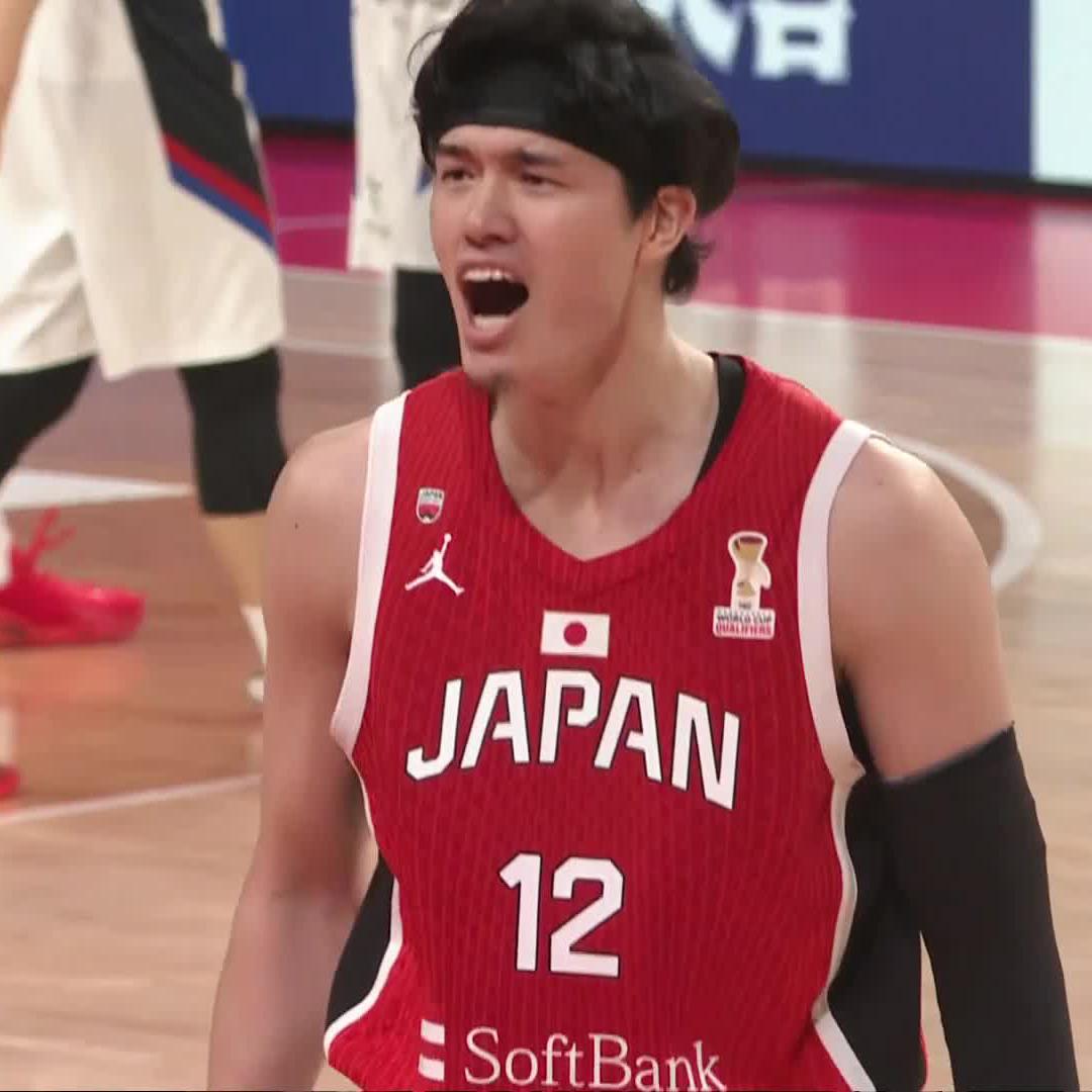 Yuta Watanabe is HYPED 🔋 #FIBAWC x #StepItUp | #日本一丸
