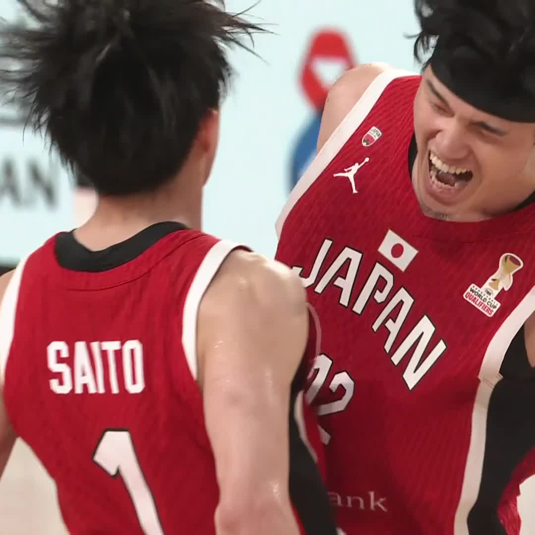 ENDGAME HEROES 🦸♂️ Yudai Baba, Yuta Watanabe and Takumi Saito all had their moments in the clutch for #AkatsukiJapan 🚨 #FIBAWC x #StepItUp | #日本一丸