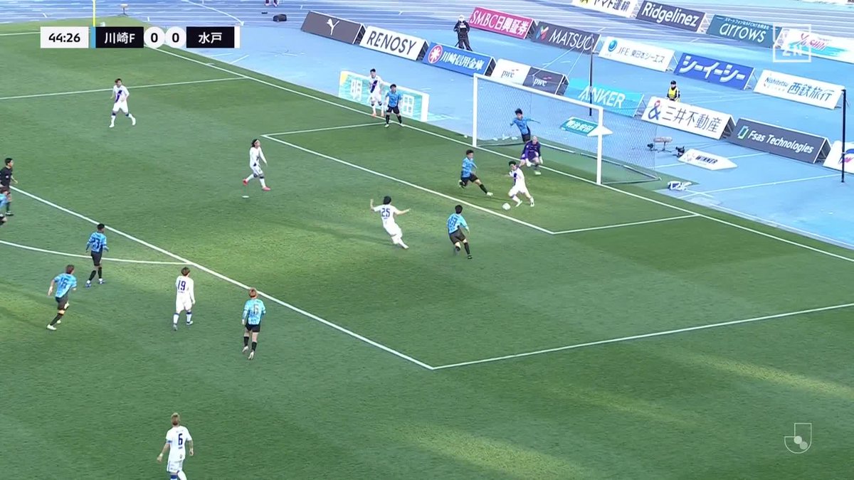 #モーメントブースター でシェアして盛り上がれ!​ ⚽️ゴール (44:32) 👟加藤 千尋​​ 🆚川崎フロンターレ vs 水戸ホーリーホック ​📺​DAZNでライブ配信中​ #DAZN #FanZone マクドナルド​ #シャカシャカポテナゲ​ #ピザポテト​ #夜マック