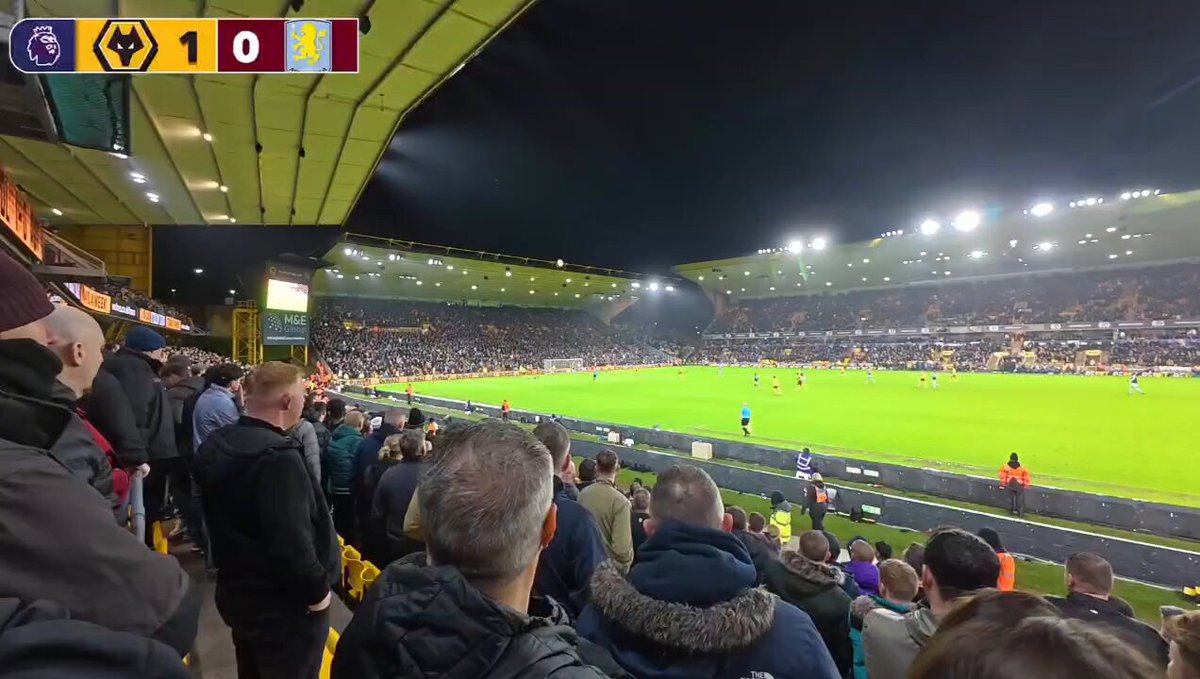 Apparently someone pulled out a bar of soap in the away end