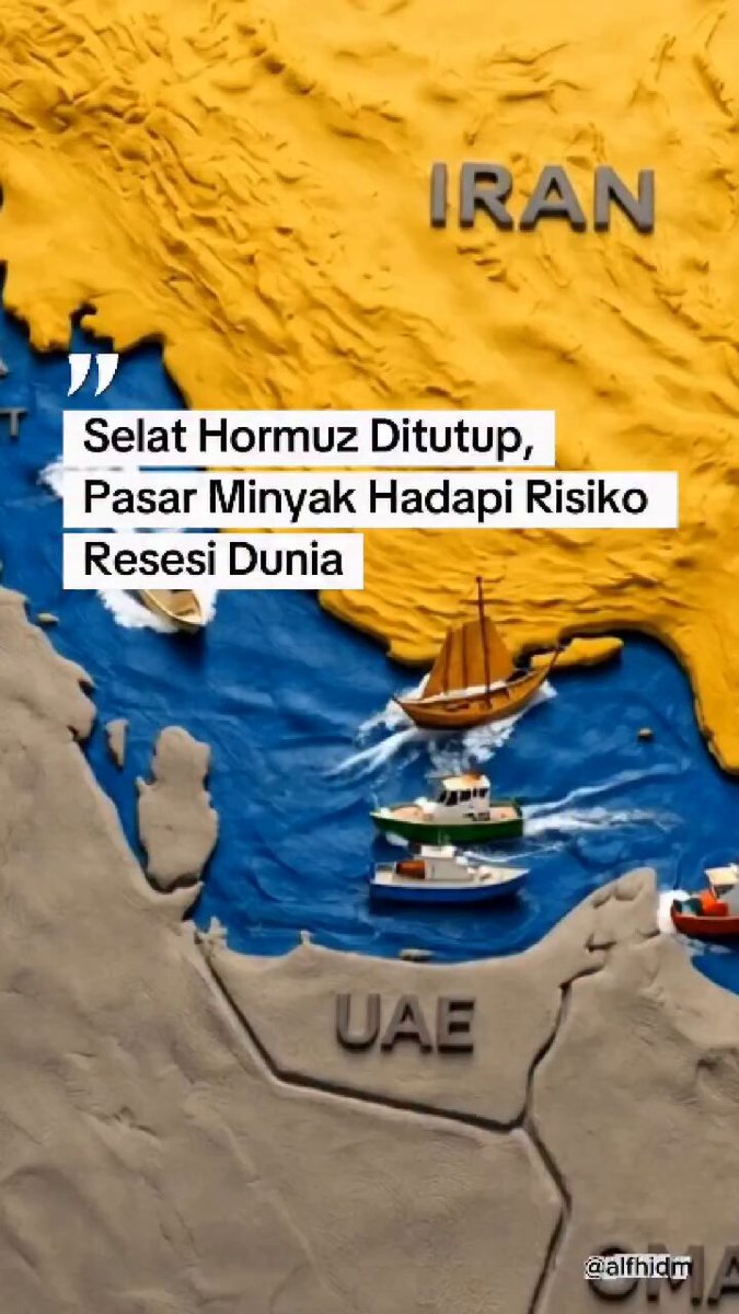 Selat Hormuz di tutup..