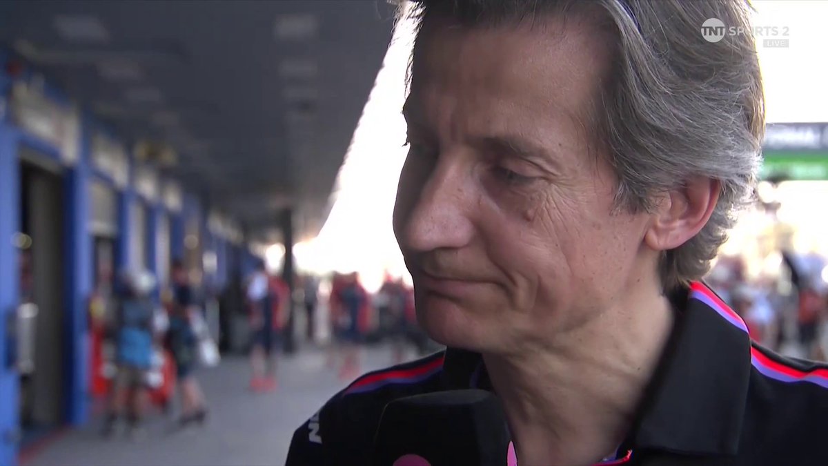 "I knew" 💪 Massimo Rivola asked Bez to keep it calm, but knew what the Italian was going to do 😂 #MotoGP | #ThaiGP | Live on TNT Sports and Discovery+