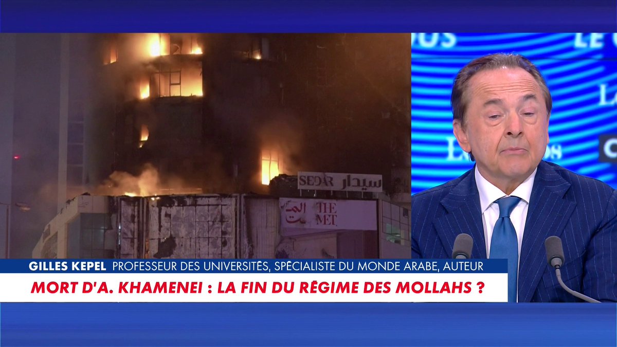 Gilles Kepel : «Il ne faut pas oublier que l’Iran est un pays extrêmement riche», dans #LeGrandRDV Toute l'info est à retrouver sur