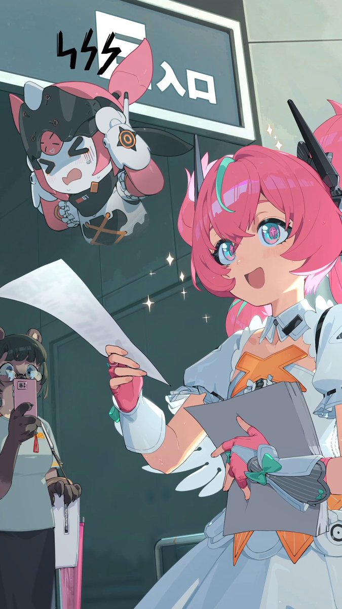 For Display Only | Aria "Good evening! Please come check out our show! The venue might be small, but with 200% of our passion, we'll turn a rainy day into pure sunshine!" "Hope I can bring a little sunshine to brighten your mood!" #zzzero #Aria