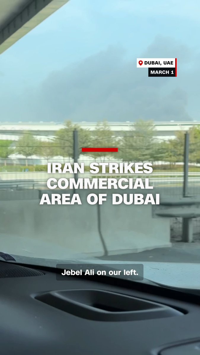 CNN's Paula Hancocks reports from Dubai, after Iranian retaliatory strikes hit the commercial area of Jebel Ali.