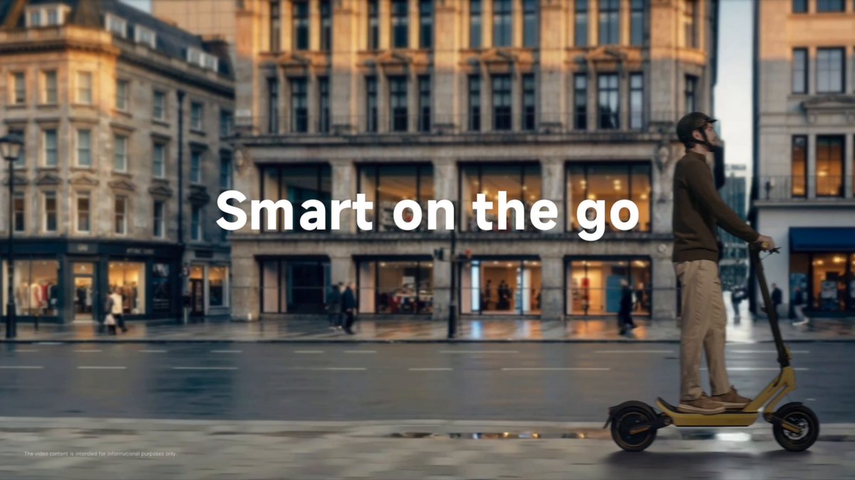 Xiaomi Smart on the go. Ride when you need to, track what matters, charge on the move, enjoy your favorite tunes, and stay connected with your watch along the way.