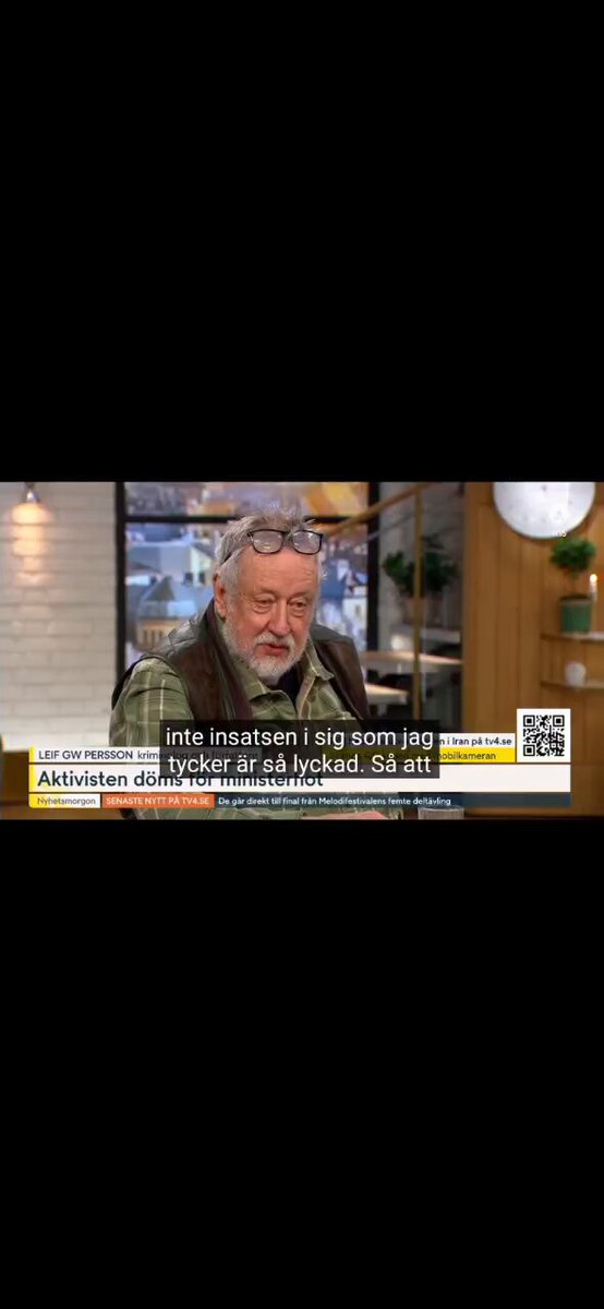 I TV4 Nyhetsmorgon gav GW ingen förklaring. I stället blev det ett erkännande av hyckleriet – i direktsändning, utan att han själv tycktes inse det.