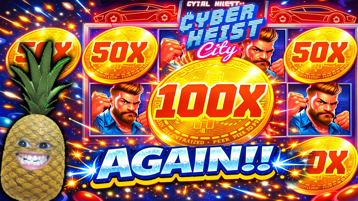 CYBER HEIST CITY | อีกครั้งดูดิ้ 100X หล่น 😮 !! ทีเด็ดของฟิบที่นี่ 👉 กลุ่มพูดคุยจารย์ฟิบ [มีแจกในกลุ่ม ] ‼️ #แจกฟรีไม่รีได้ไง #แจกฟรีทุกวัน #สล็อตเครดิตฟรี