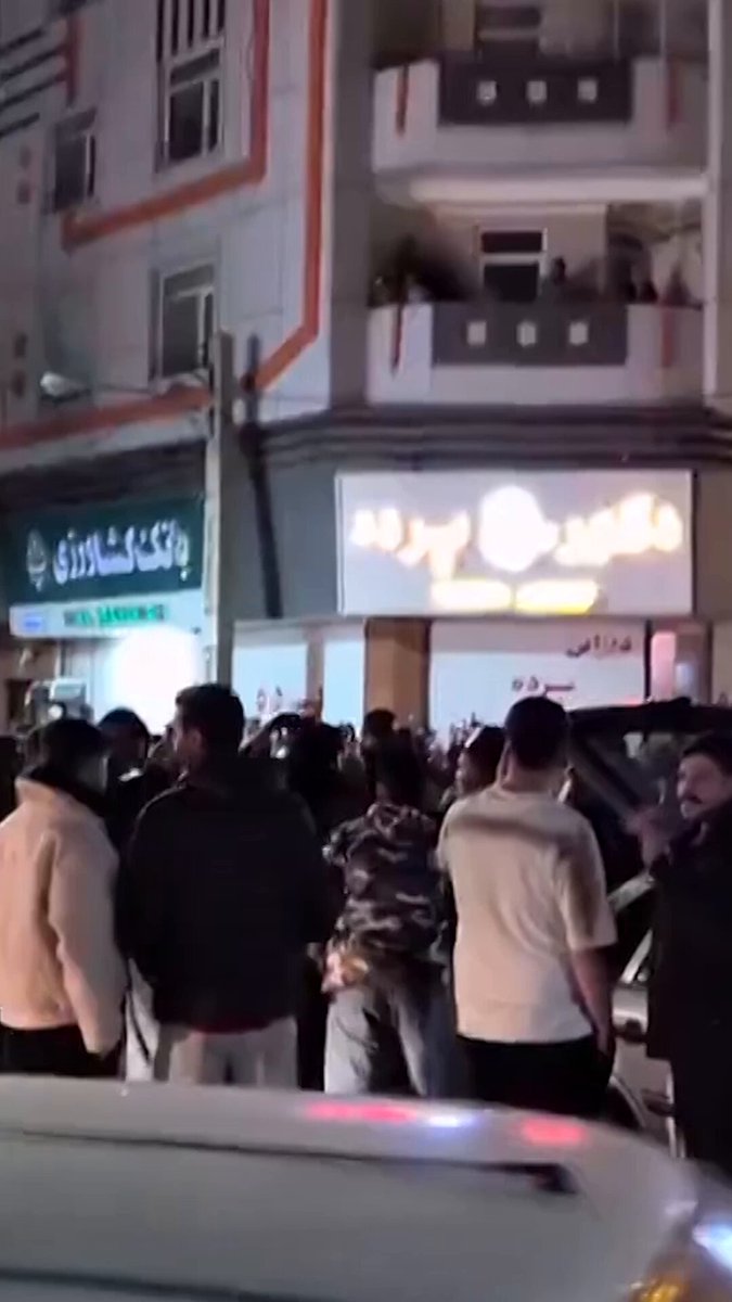 A group of people were seen dancing in the streets of Karaj city, near Tehran, celebrating the death of Iran’s Supreme Leader Ayatollah Khamenei in a video released on social media on February 28