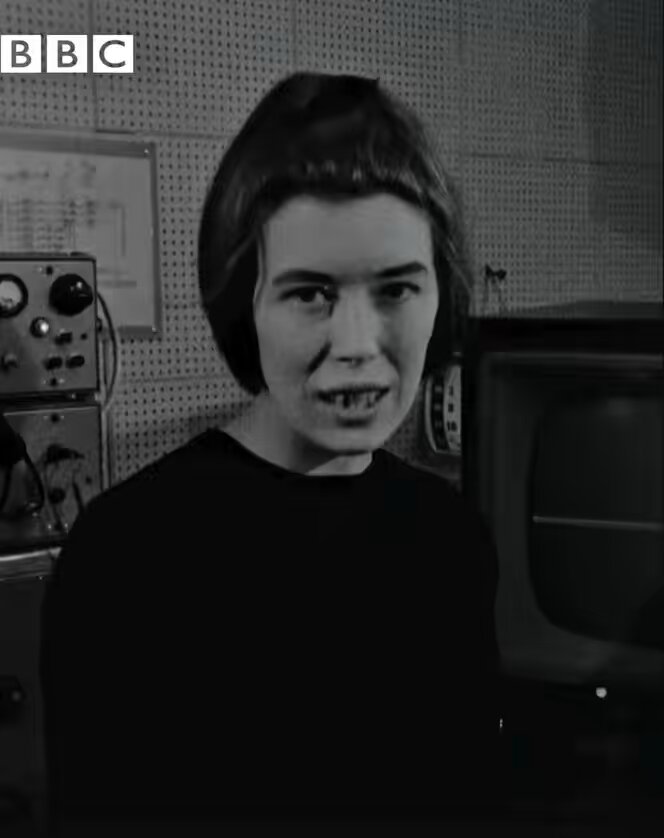 In 1963, Delia Derbyshire hand built the Doctor Who theme using only tape loops, oscillators, filters, and razor blades, long before techno existed.
