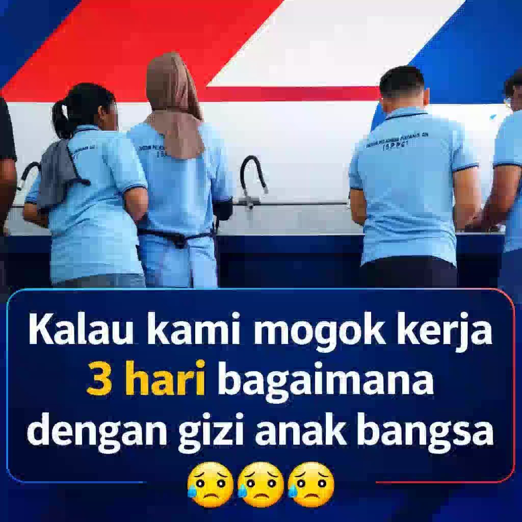 Aku akan acung jari mendukung mogok selamanya krn gizi anak bangsa dr orang tuanya jg bisa😁
