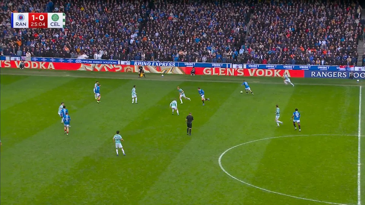 🗣️ “He has done it again!” Youssef Chermiti scores his second of the game after defensive errors from Celtic ⤵️