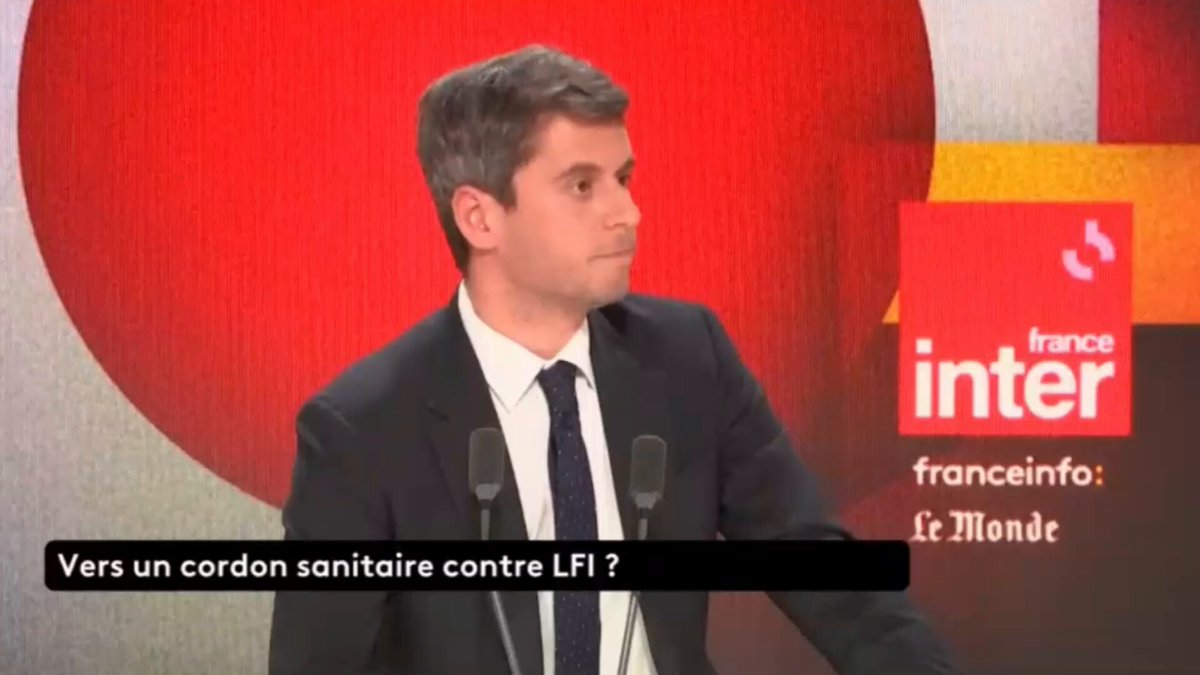 Municipales Paris : Gabriel Attal refuse de dire s'il soutient le « ni Emmanuel Grégoire, ni Rachida Dati » de Pierre-Yves Bournazel, et affirme qu'il lui « fait confiance sur le meilleur choix à faire pour l'alternance ».