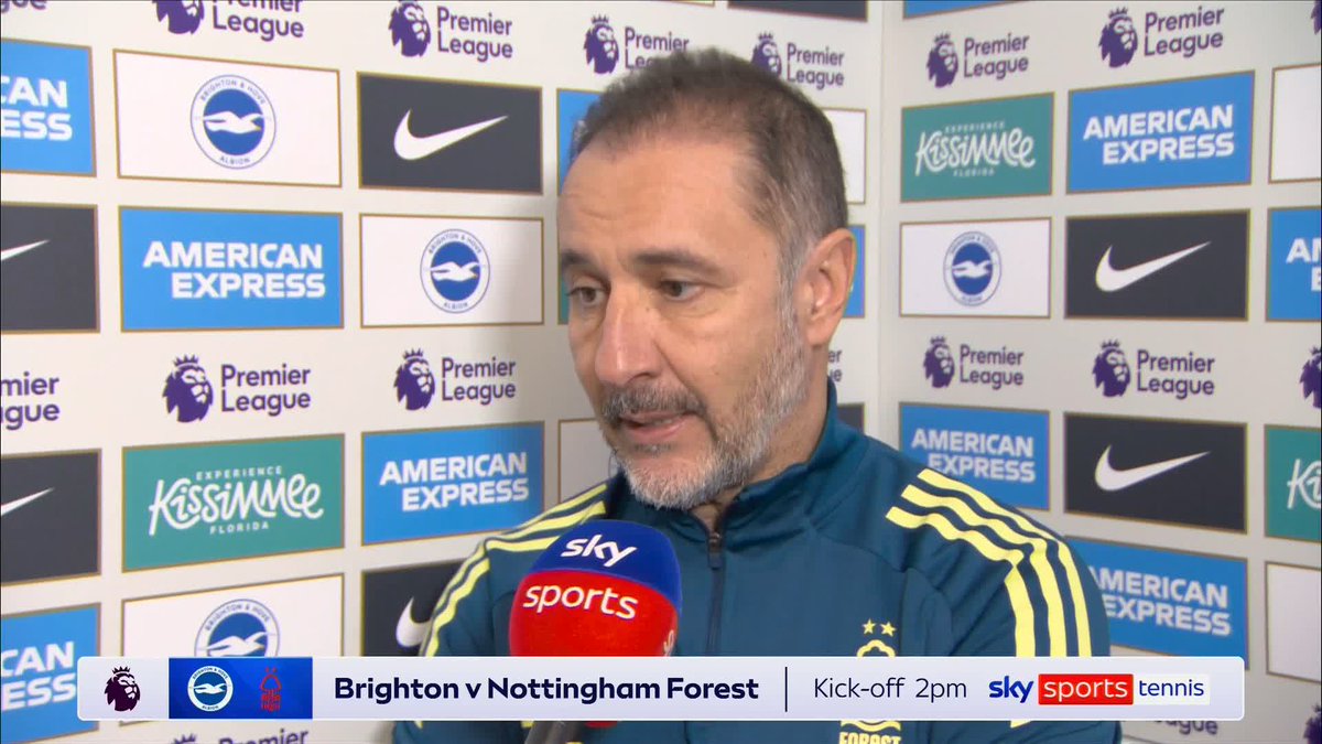 "The message is clear, they know what to do." Vitor Pereira on Matz Sels' return to goal for Nottingham Forest and how important the next couple of games will be 👀🌳