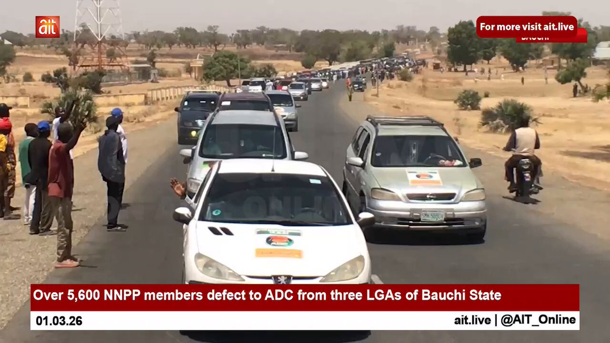Over 5,600 NNPP members defect to ADC from three LGAs of Bauchi State