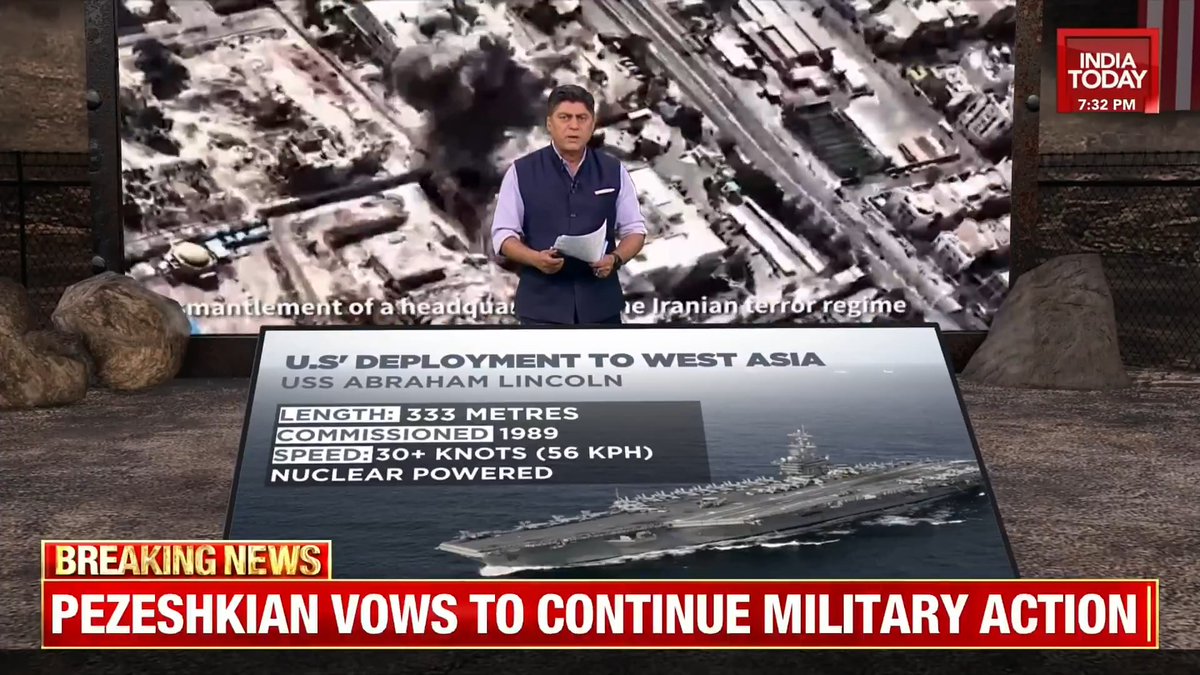 USS Abraham Lincoln, fifth Nimitz-class nuclear-powered aircraft carrier | All you need to know GAURAV C SAWANT Sandeep