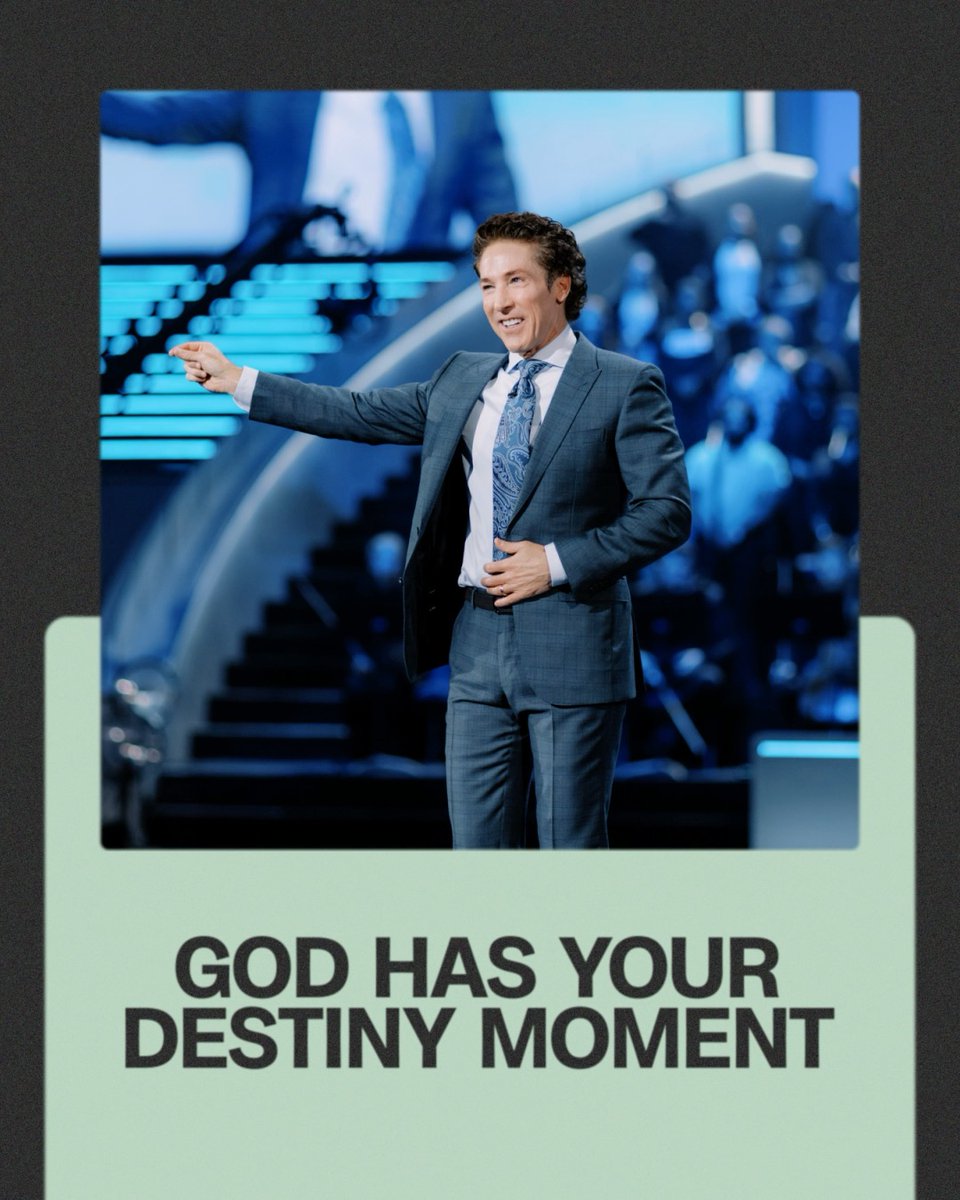 You’re not a disadvantage. The odds may be against you. You may be outnumbered, but you have a secret weapon. The Spirit of God will empower you to defeat giants, to break addictions, to accomplish dreams. Tune into Joel’s message today! "Power For Your Purpose":