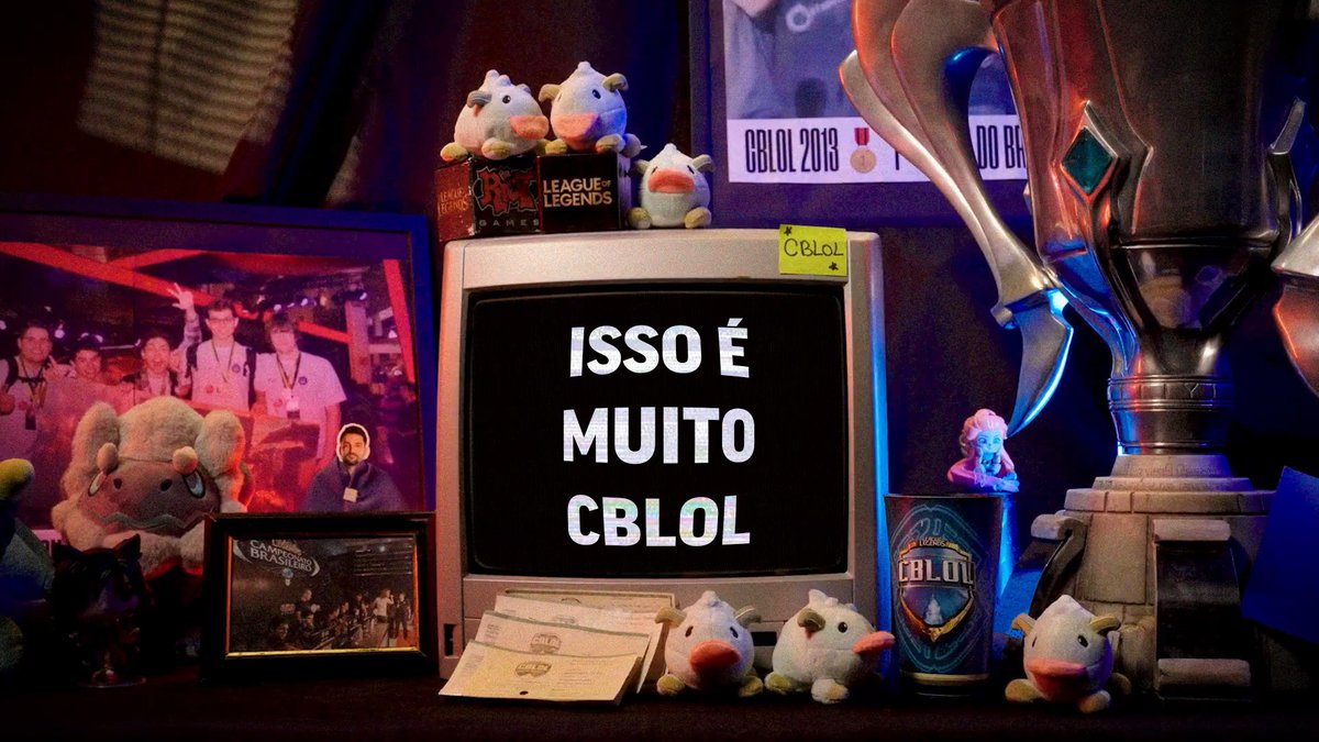 História não se negocia. Nós somos diferentes de tudo. Vamos para mais um capítulo épico. Isso é muito #CBLOL