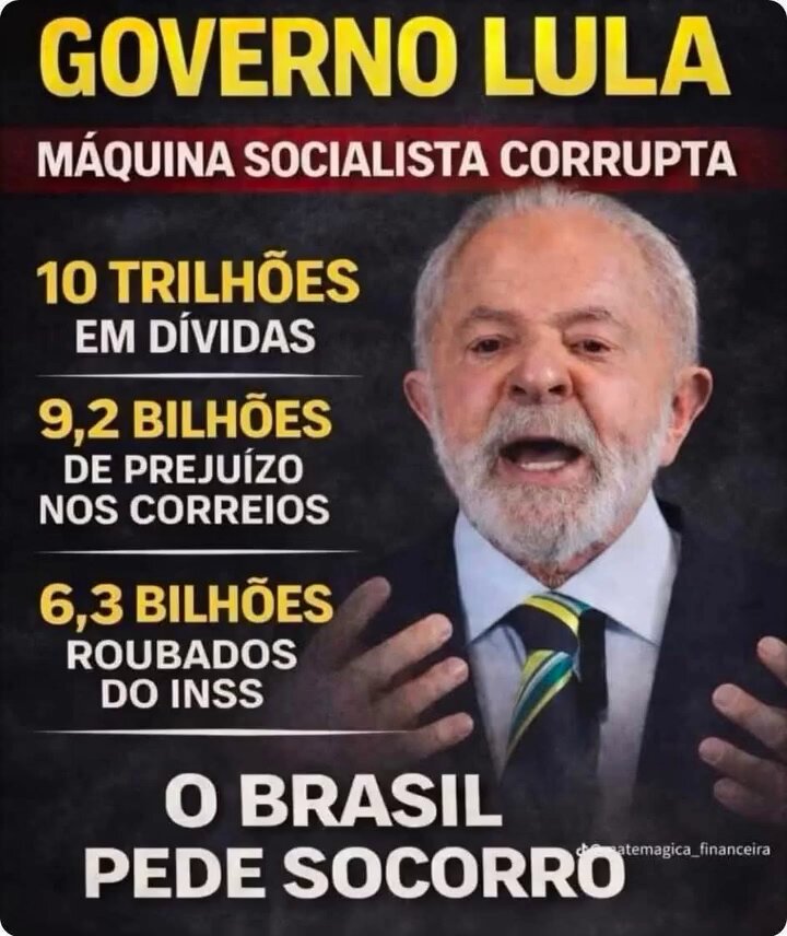 O Brasil pede socorro.