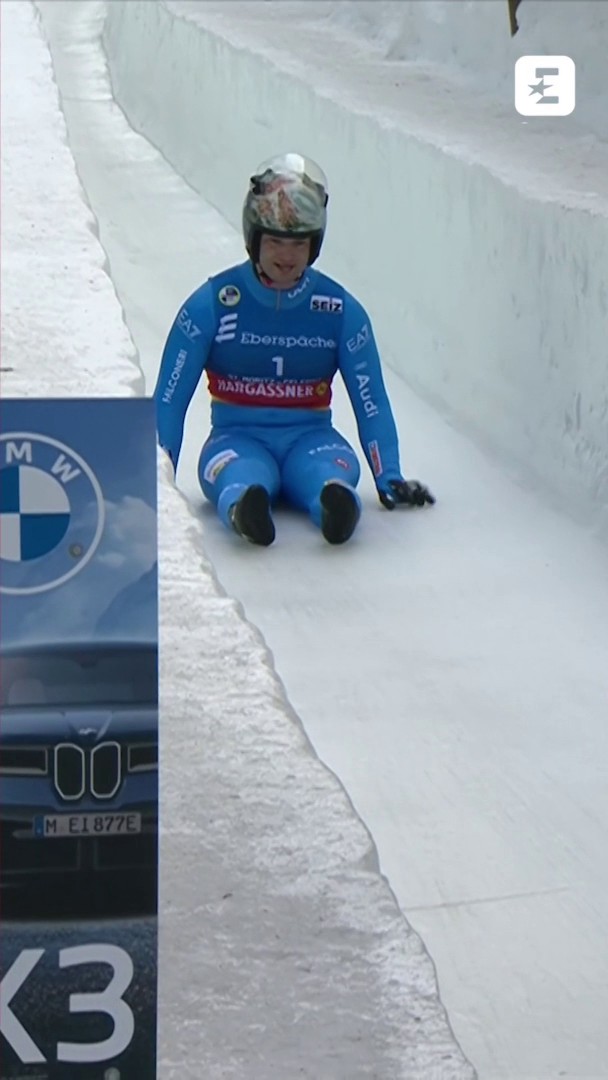 No, non è Federer 😶🌫️🛷 #Slittino #Felderer