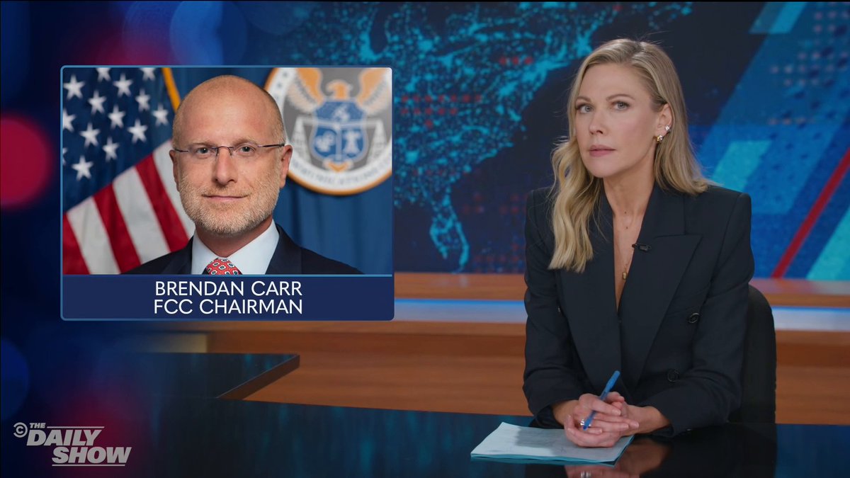 They say TV is a dying medium, but wait til you tune in for the daily Pledge of Allegiance! Desi Lydic