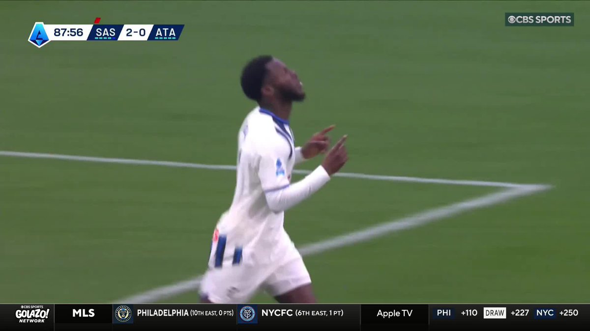 YUNUS MUSAH SCORES HIS FIRST SERIE A GOAL FOR ATALANTA 🇺🇸