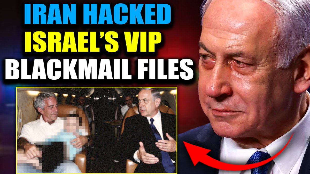 🚨 Iran Hacked Israel's 'Kompromat Files' Exposing Elite Pedophiles Days Before War Days ago - right before the U.S. and Israel launched all-out regime change war on Iran - Iranian state hackers executed a stunning cyber heist, gaining access to a trove of Mossad's blackmail and insurance files.