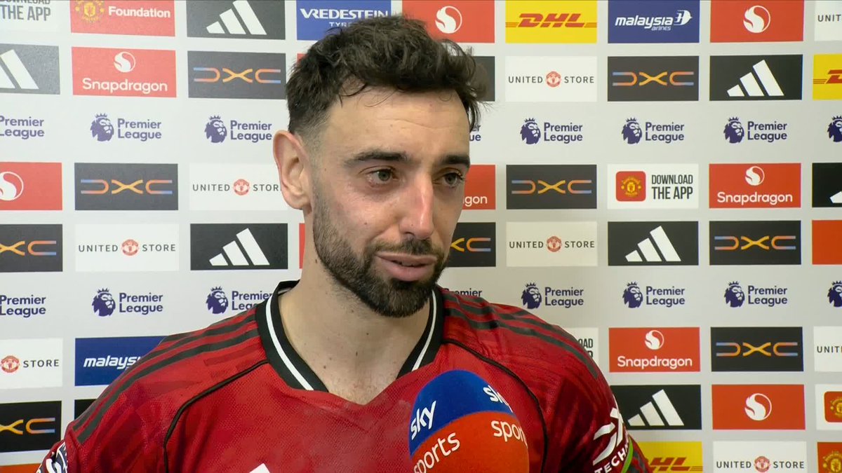 "It feels like a big result" Bruno Fernandes reflects on Manchester United's "very important win" over Crystal Palace 🎙️