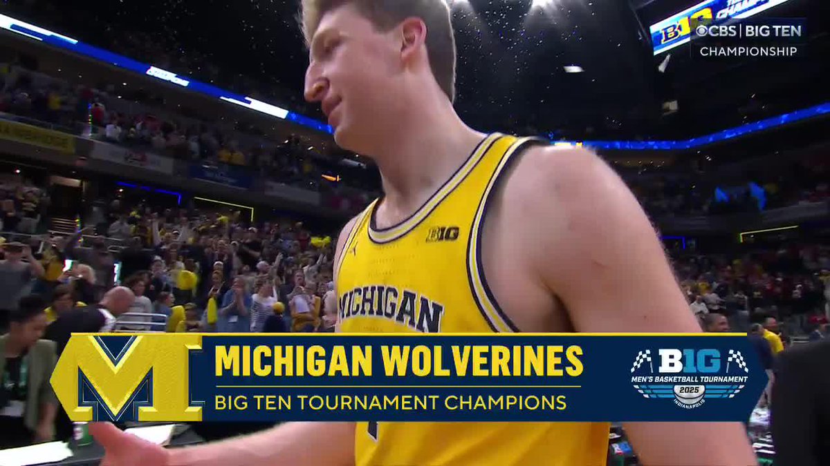 Welcome to March‼️ We're opening the month with the final seconds and celebrations from each of the last 🔟 Big Ten Conference tourney title games 👇