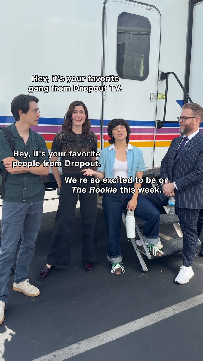 You heard that right 👂🤣 The Dropout TV crew is on #TheRookie tomorrow!