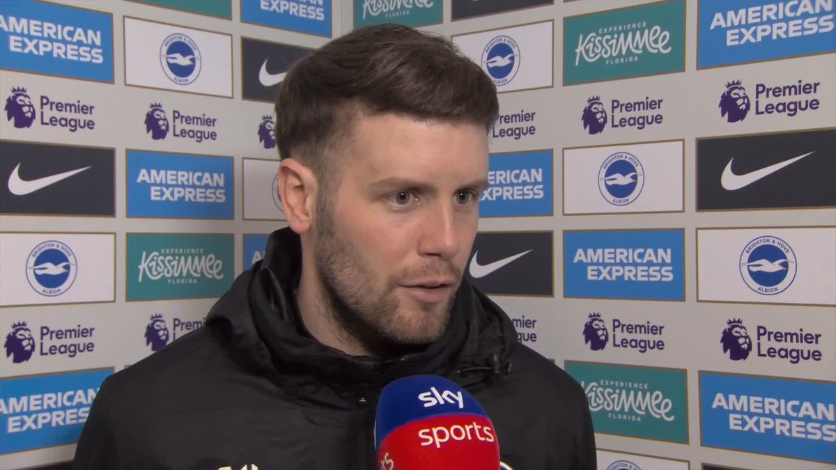 "The team got what they deserved" Fabian Hürzeler says he is very "happy and pleased" with the Brighton fans support following their 2-1 win over Nottingham Forest 🔵
