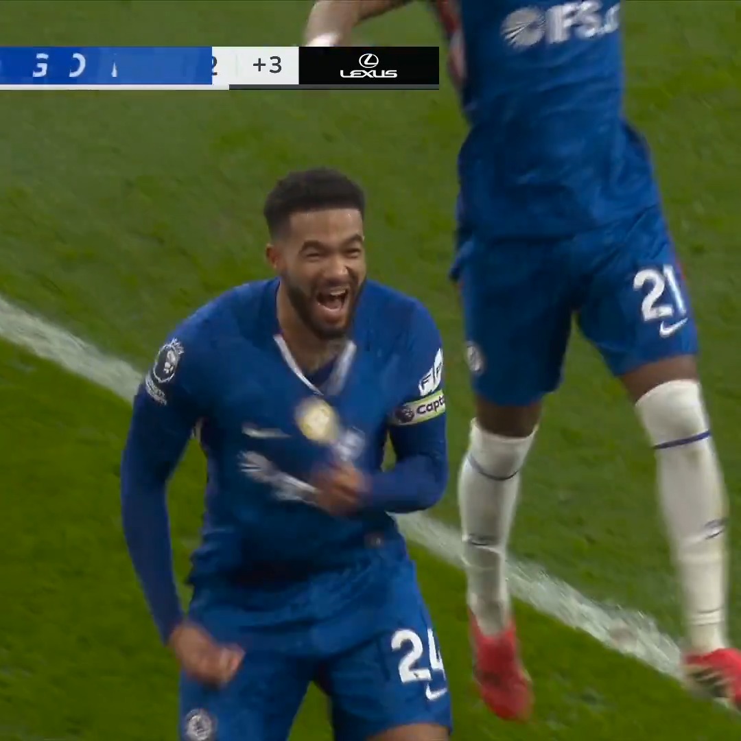 Scoring from a corner? TWO CAN PLAY AT THAT GAME. Chelsea have their equalizer against Arsenal!