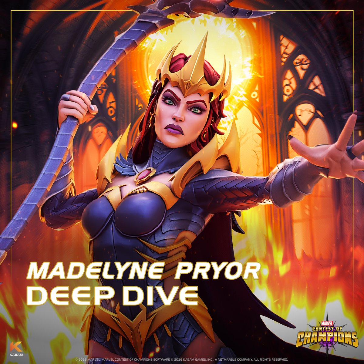 Cloned, brainwashed, destroyed, remade, but eternally and unquestionably A QUEEN 👑 Madelyne Pryor storms into The Battlerealm with a vengeance.